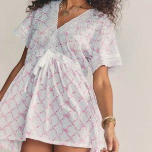 LoveShackFancy Iona Mini Dress